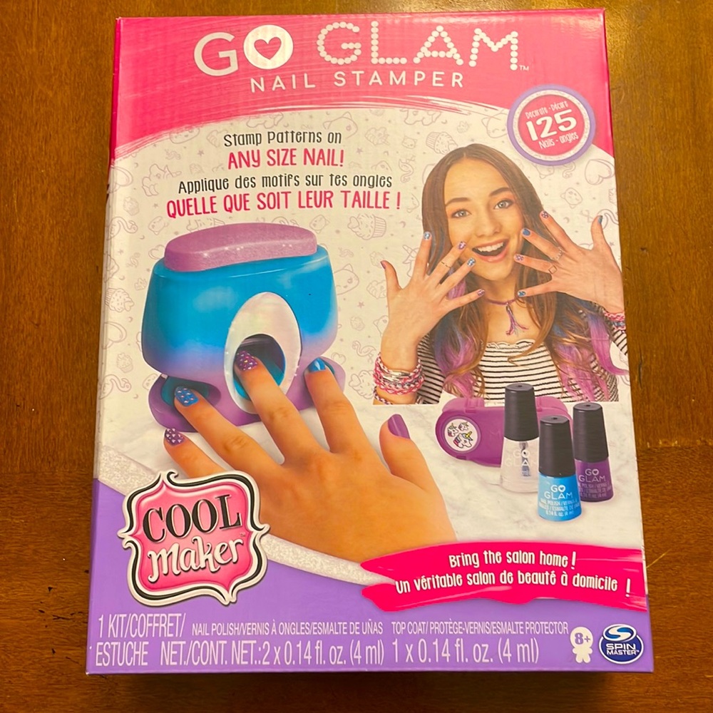 GO GLAM Nail Stamper - Brand New